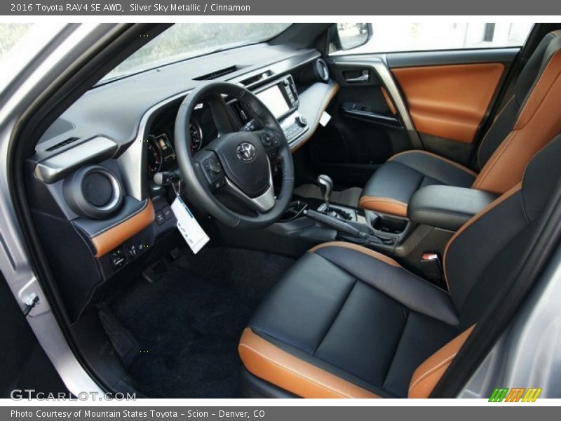 Cinnamon Interior - 2016 RAV4 SE AWD 