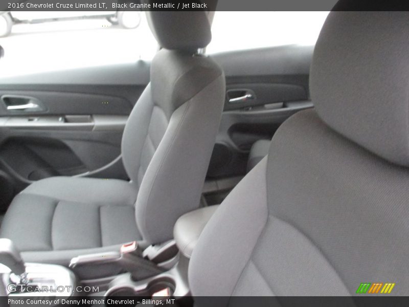 Black Granite Metallic / Jet Black 2016 Chevrolet Cruze Limited LT