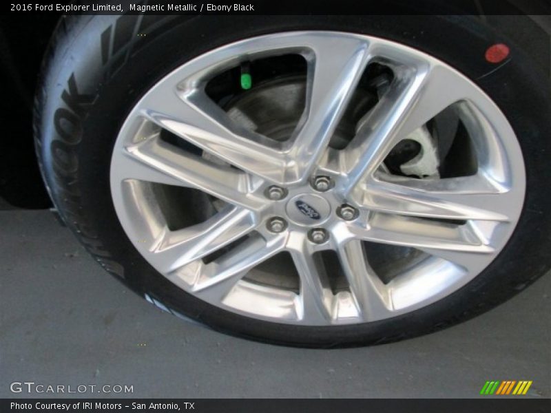 Magnetic Metallic / Ebony Black 2016 Ford Explorer Limited