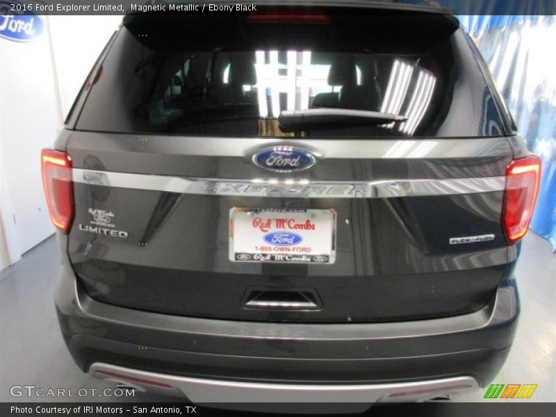 Magnetic Metallic / Ebony Black 2016 Ford Explorer Limited