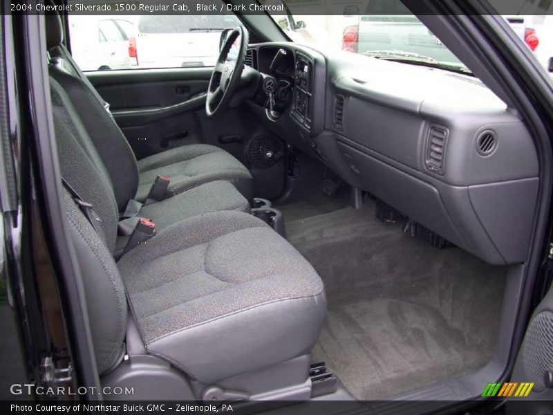 Black / Dark Charcoal 2004 Chevrolet Silverado 1500 Regular Cab