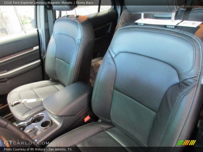 Magnetic Metallic / Ebony Black 2016 Ford Explorer Limited