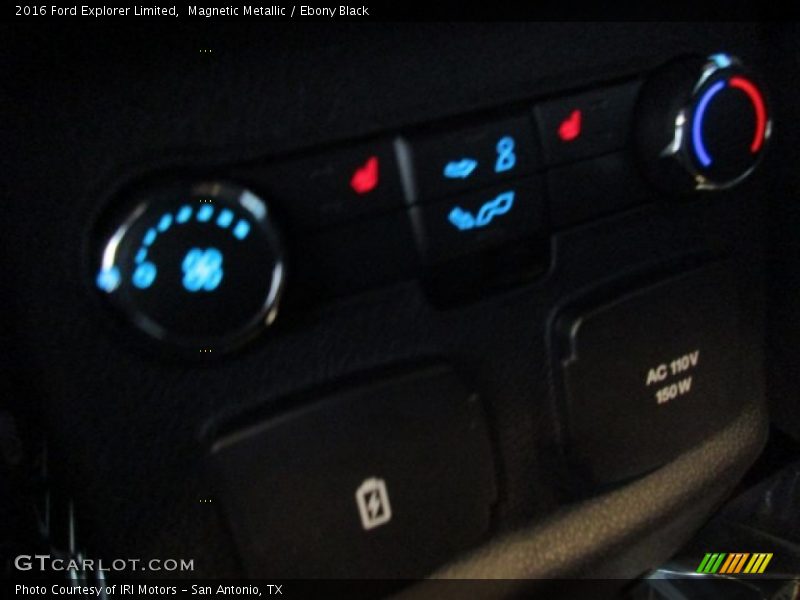 Magnetic Metallic / Ebony Black 2016 Ford Explorer Limited