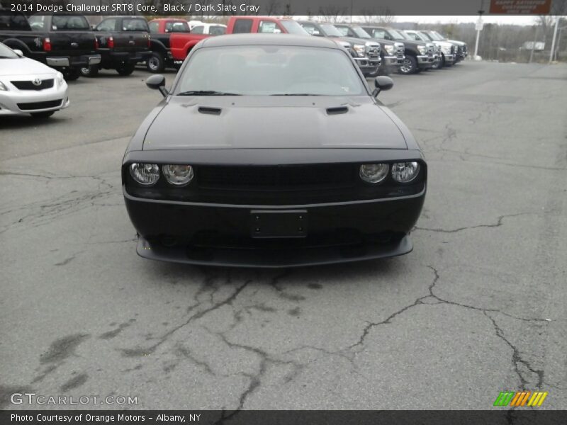 Black / Dark Slate Gray 2014 Dodge Challenger SRT8 Core