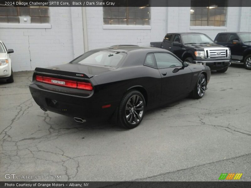 Black / Dark Slate Gray 2014 Dodge Challenger SRT8 Core