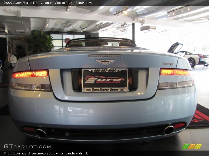 Glacial Blue / Sandstorm 2009 Aston Martin DB9 Volante