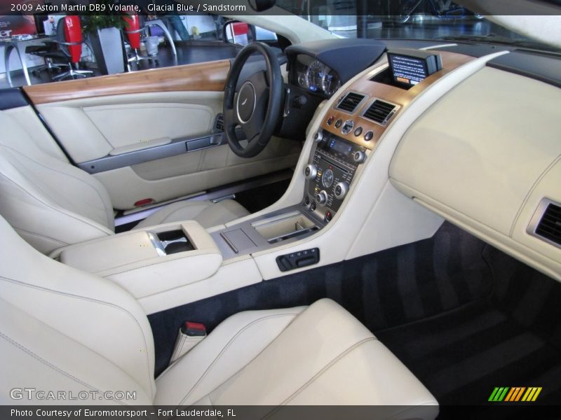 Glacial Blue / Sandstorm 2009 Aston Martin DB9 Volante