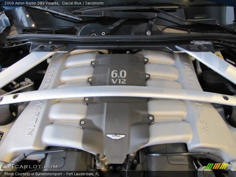  2009 DB9 Volante Engine - 6.0 Liter DOHC 48-Valve V12