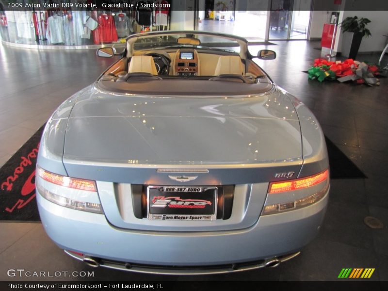Glacial Blue / Sandstorm 2009 Aston Martin DB9 Volante