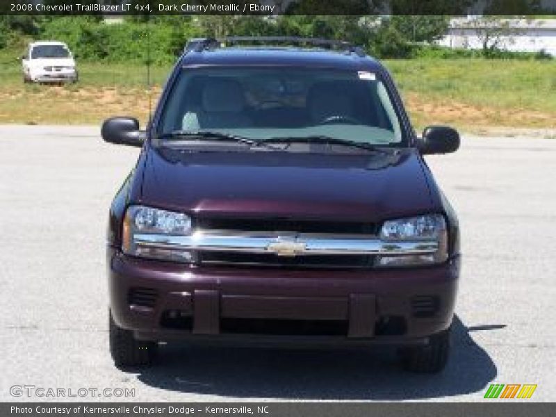 Dark Cherry Metallic / Ebony 2008 Chevrolet TrailBlazer LT 4x4