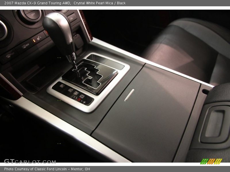 Crystal White Pearl Mica / Black 2007 Mazda CX-9 Grand Touring AWD