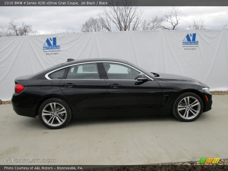 Jet Black / Black 2016 BMW 4 Series 428i xDrive Gran Coupe
