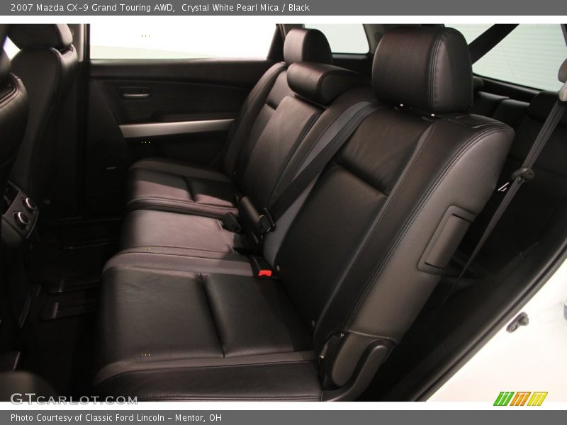 Crystal White Pearl Mica / Black 2007 Mazda CX-9 Grand Touring AWD