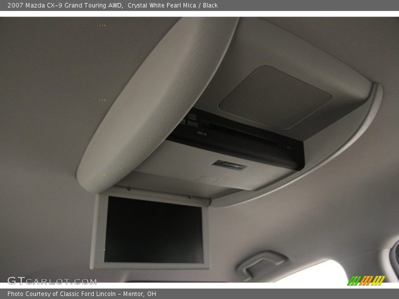 Crystal White Pearl Mica / Black 2007 Mazda CX-9 Grand Touring AWD