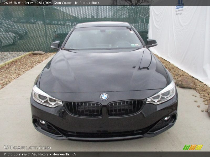 Jet Black / Black 2016 BMW 4 Series 428i xDrive Gran Coupe