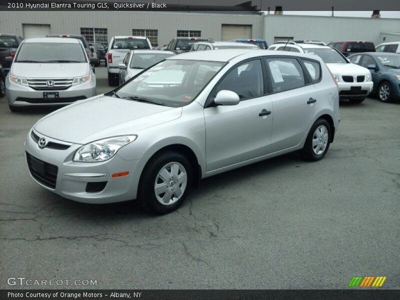 Quicksilver / Black 2010 Hyundai Elantra Touring GLS
