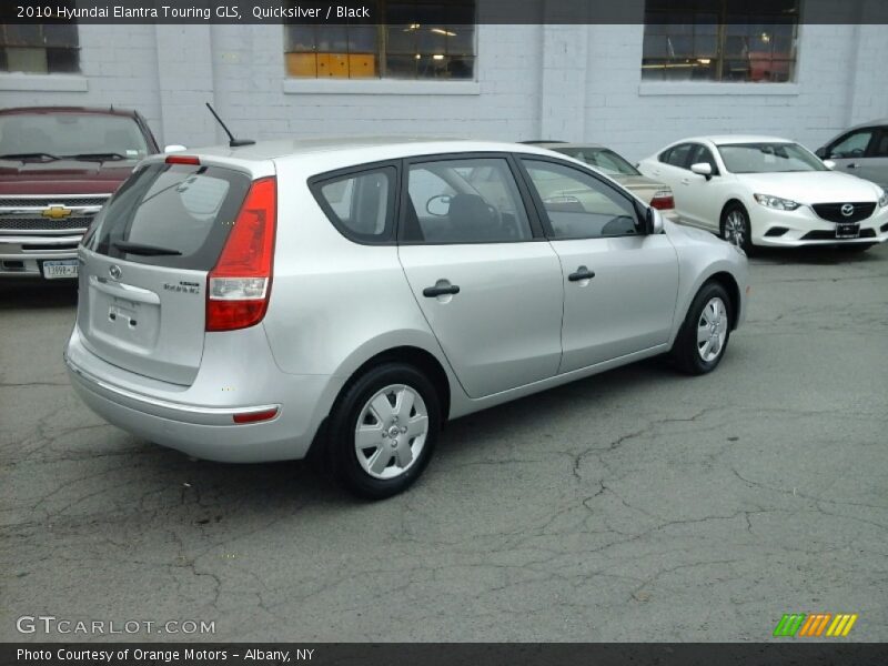 Quicksilver / Black 2010 Hyundai Elantra Touring GLS