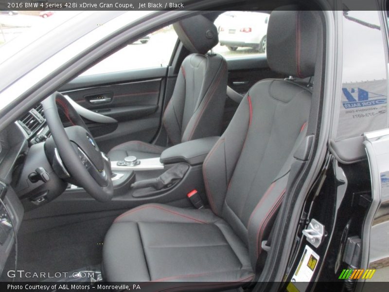 Jet Black / Black 2016 BMW 4 Series 428i xDrive Gran Coupe