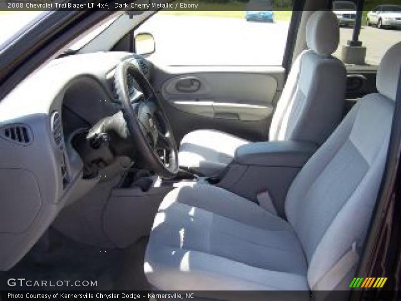 Dark Cherry Metallic / Ebony 2008 Chevrolet TrailBlazer LT 4x4