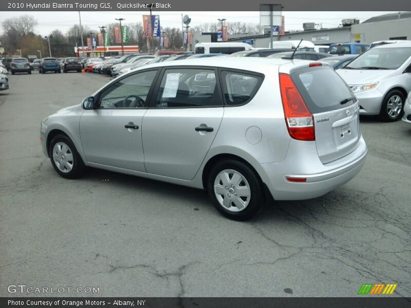 Quicksilver / Black 2010 Hyundai Elantra Touring GLS