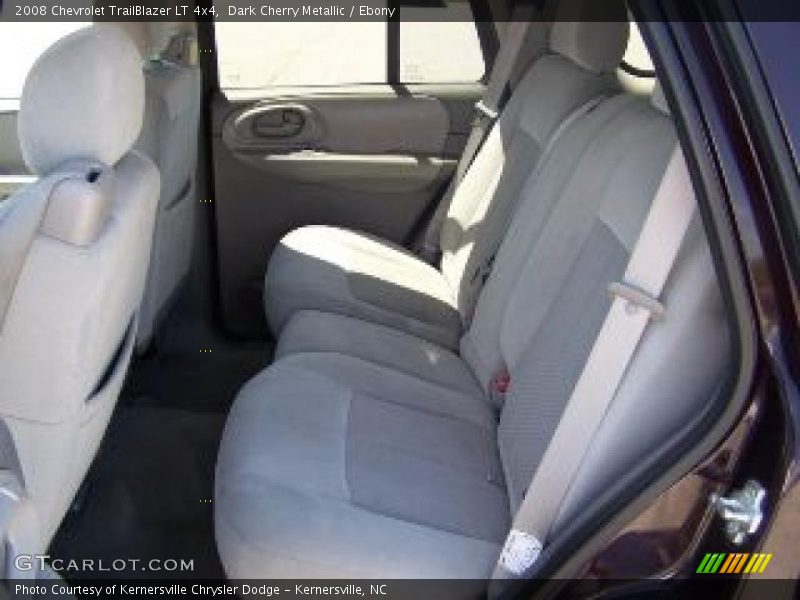 Dark Cherry Metallic / Ebony 2008 Chevrolet TrailBlazer LT 4x4