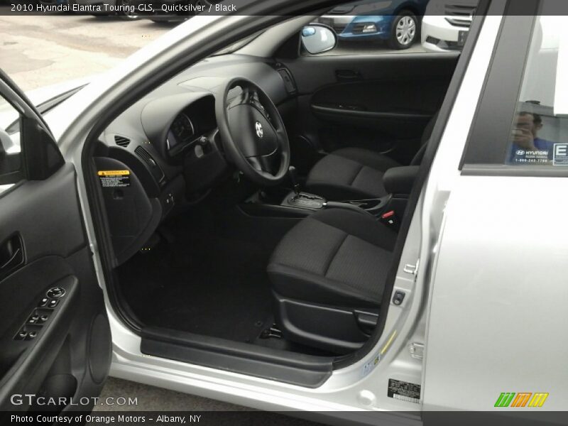 Quicksilver / Black 2010 Hyundai Elantra Touring GLS