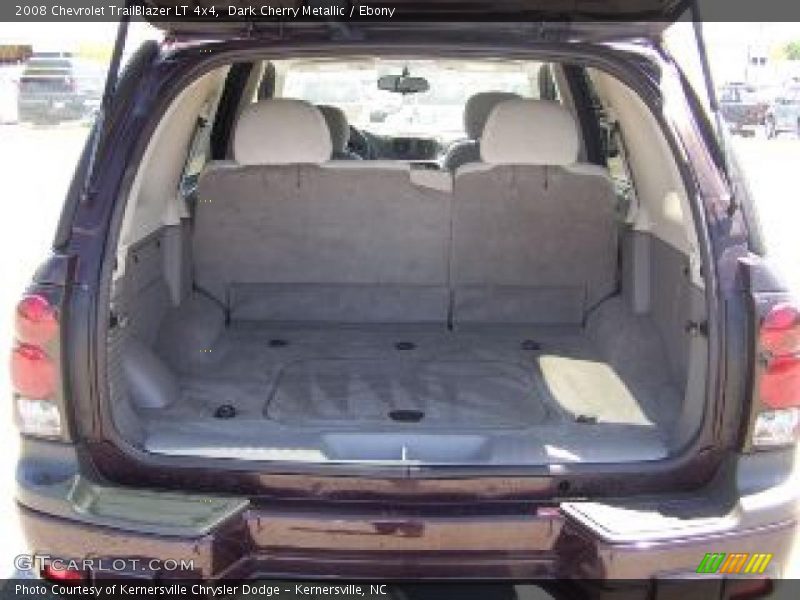 Dark Cherry Metallic / Ebony 2008 Chevrolet TrailBlazer LT 4x4