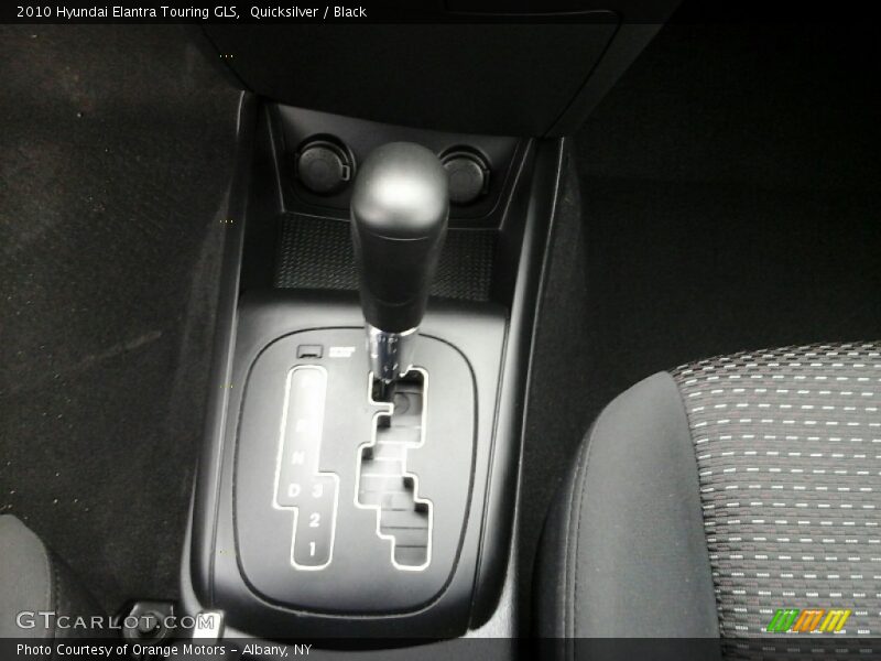 Quicksilver / Black 2010 Hyundai Elantra Touring GLS