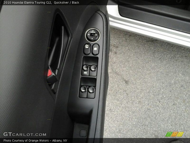 Quicksilver / Black 2010 Hyundai Elantra Touring GLS