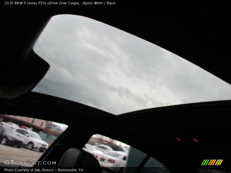 Sunroof of 2016 6 Series 650i xDrive Gran Coupe