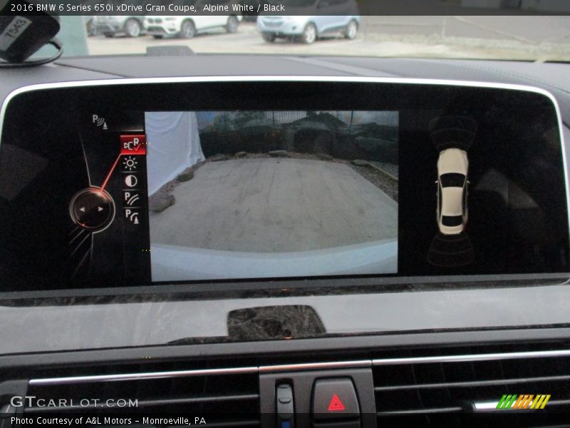 Alpine White / Black 2016 BMW 6 Series 650i xDrive Gran Coupe