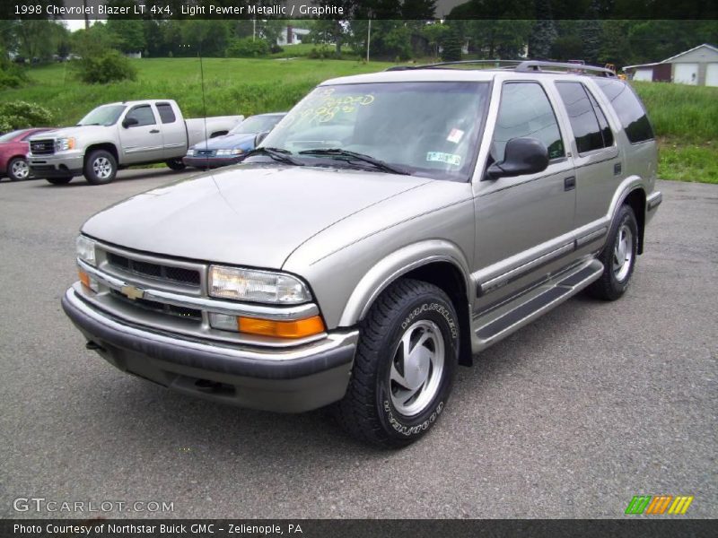 Light Pewter Metallic / Graphite 1998 Chevrolet Blazer LT 4x4