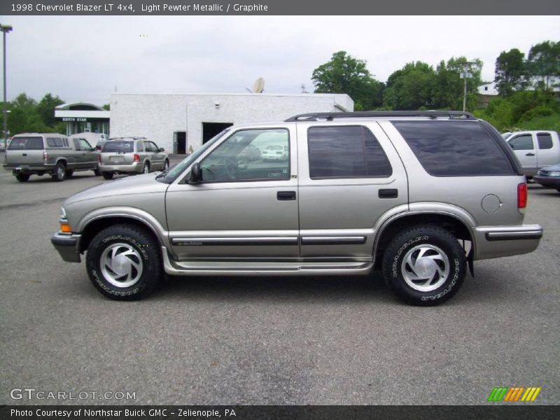 Light Pewter Metallic / Graphite 1998 Chevrolet Blazer LT 4x4