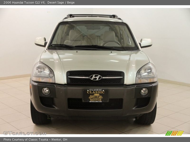 Desert Sage / Beige 2006 Hyundai Tucson GLS V6