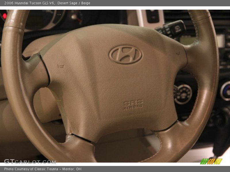Desert Sage / Beige 2006 Hyundai Tucson GLS V6