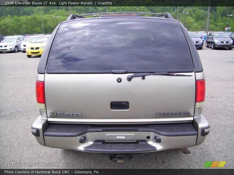 Light Pewter Metallic / Graphite 1998 Chevrolet Blazer LT 4x4