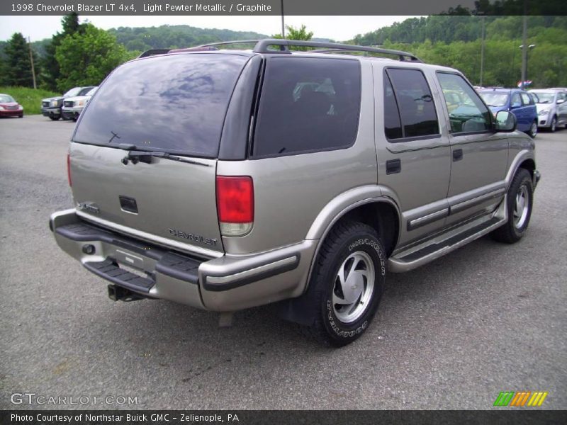 Light Pewter Metallic / Graphite 1998 Chevrolet Blazer LT 4x4