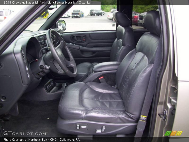 Light Pewter Metallic / Graphite 1998 Chevrolet Blazer LT 4x4