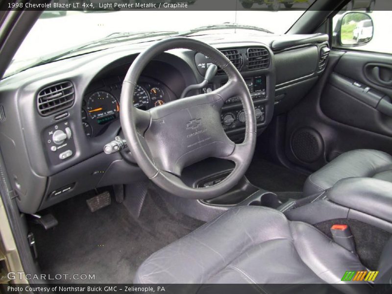 Light Pewter Metallic / Graphite 1998 Chevrolet Blazer LT 4x4