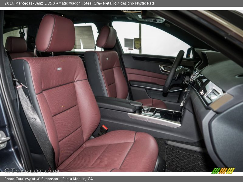  2016 E 350 4Matic Wagon designo Mystic Red Interior