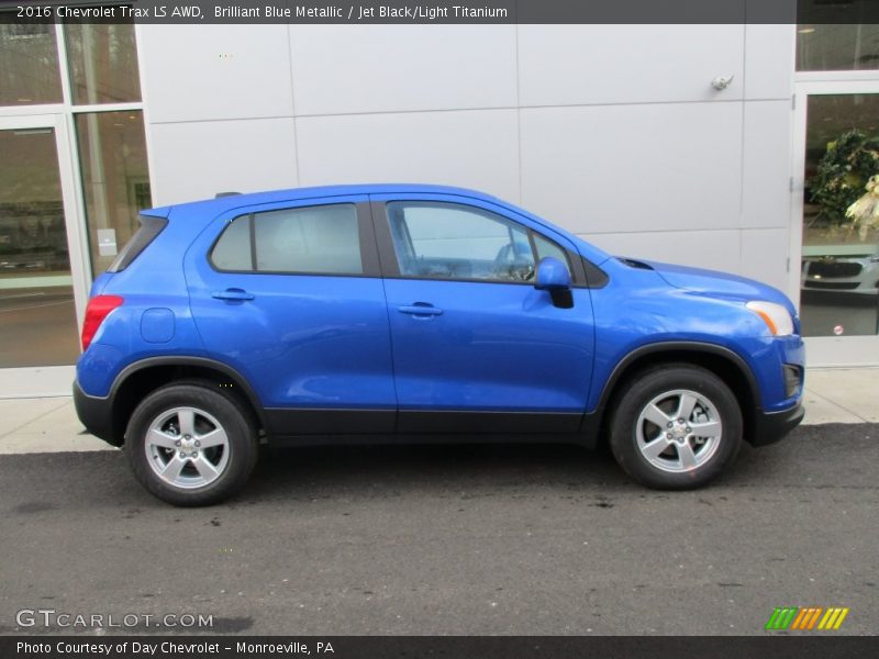  2016 Trax LS AWD Brilliant Blue Metallic