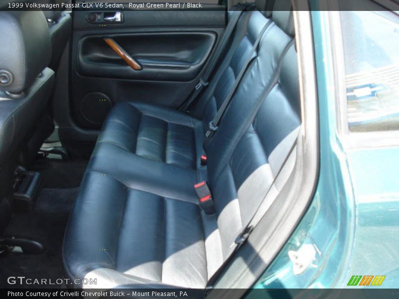 Royal Green Pearl / Black 1999 Volkswagen Passat GLX V6 Sedan