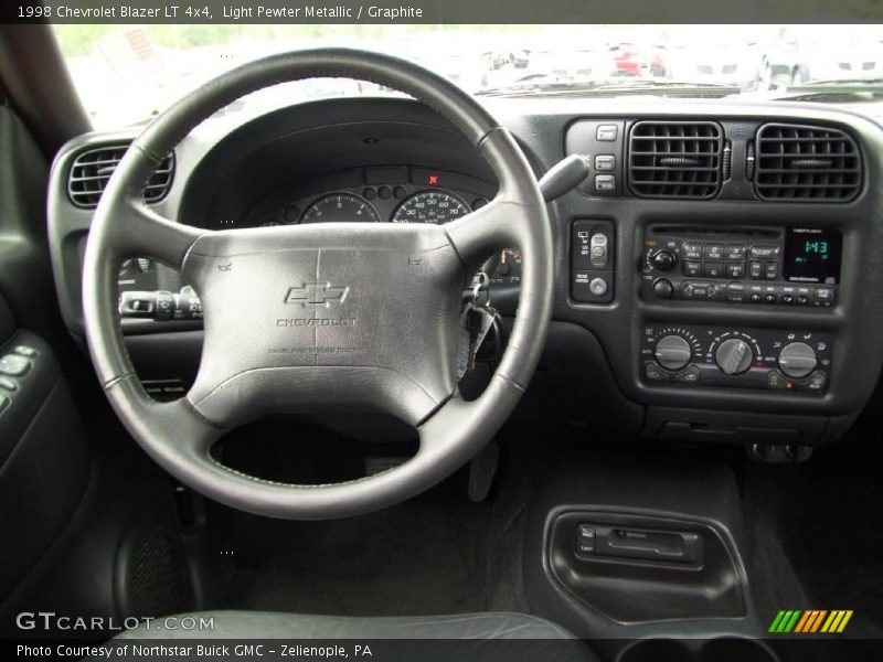 Light Pewter Metallic / Graphite 1998 Chevrolet Blazer LT 4x4