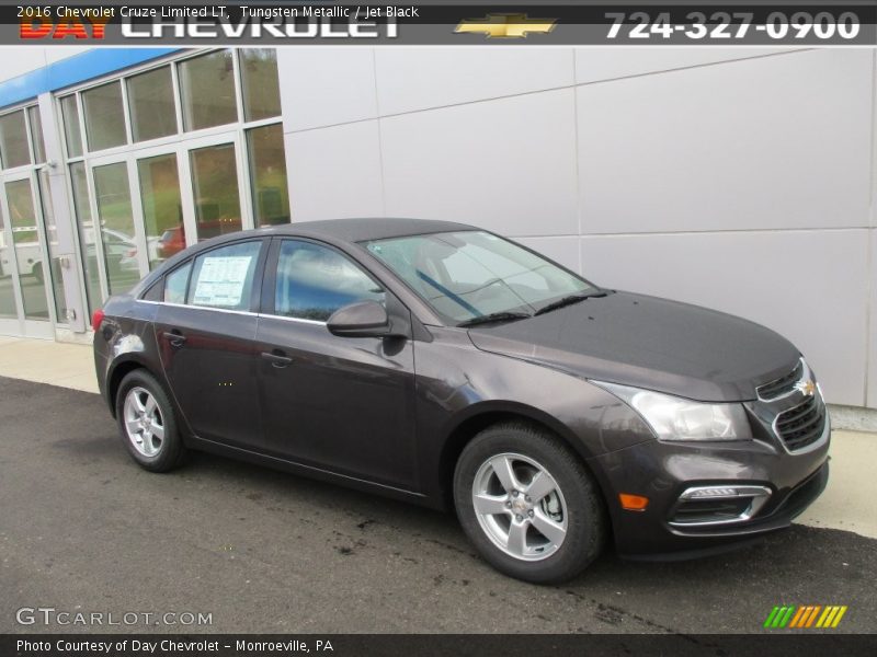 Tungsten Metallic / Jet Black 2016 Chevrolet Cruze Limited LT