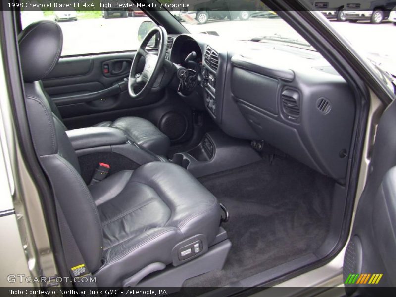 Light Pewter Metallic / Graphite 1998 Chevrolet Blazer LT 4x4