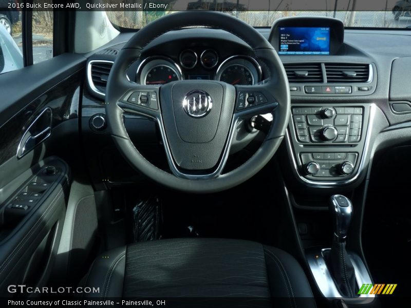 Quicksilver Metallic / Ebony 2016 Buick Encore AWD