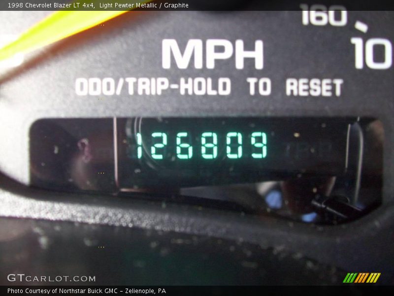 Light Pewter Metallic / Graphite 1998 Chevrolet Blazer LT 4x4