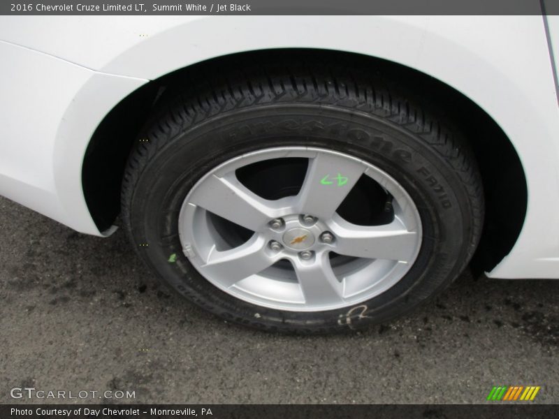 Summit White / Jet Black 2016 Chevrolet Cruze Limited LT