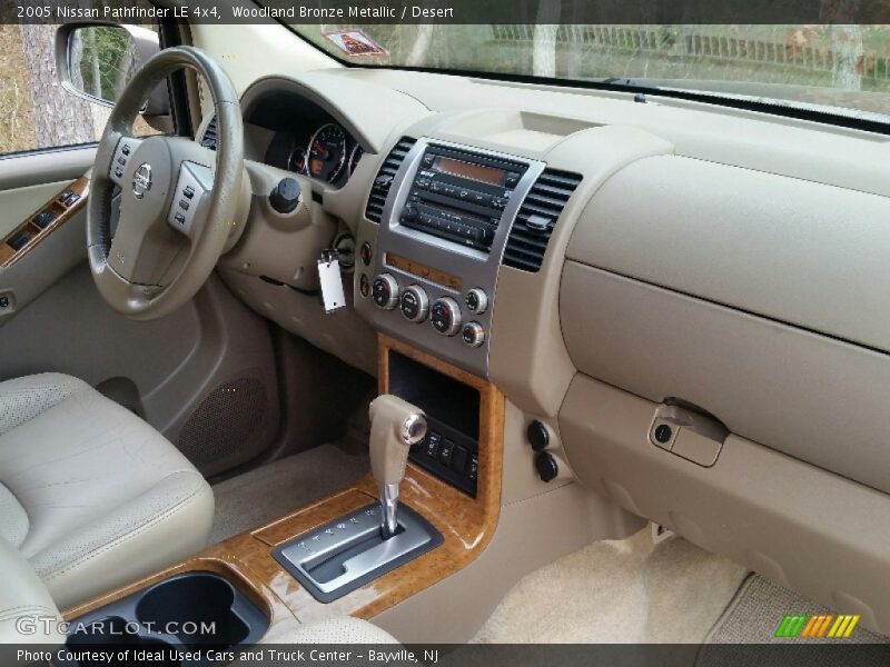 Woodland Bronze Metallic / Desert 2005 Nissan Pathfinder LE 4x4