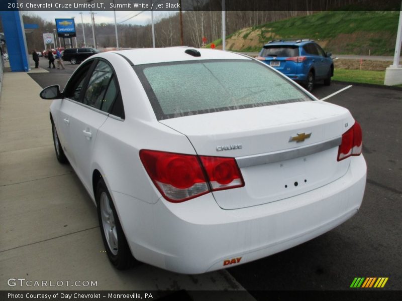 Summit White / Jet Black 2016 Chevrolet Cruze Limited LT
